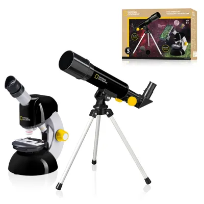 Juego de Telescopio y Microscopio - National Geographic