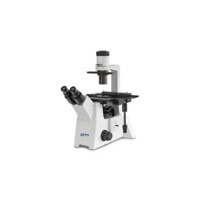 Microscopio de Luz Transmitida (Inverso) Binocular Inf Plan 10/20/40/20PH: HWF10X20: 30W HAL - Kern Optics