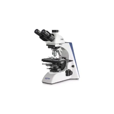 Microscopio para Contraste de Fases Trinocular InfPlan 4-INFPLANPH 10/20/40/100: WF10X20: 20W HAL - Kern Optics