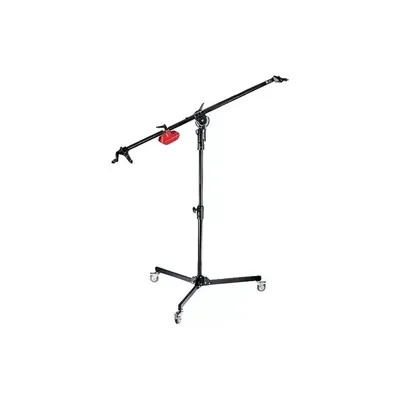Jirafa Súper Boom con Pie Tipo Columna. - Manfrotto