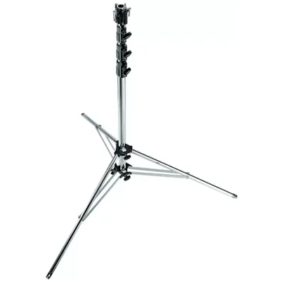 Pie de Estudio Súper. 4 Secciones. Altura 477cm. Cromado - Manfrotto