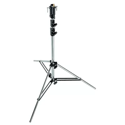 Pie de Estudio Alta Carga. 3 Secciones. Cromado - Manfrotto