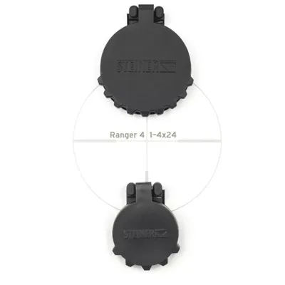 Set de Tapas Abatibles para Ranger 4 1-4x24 - Steiner