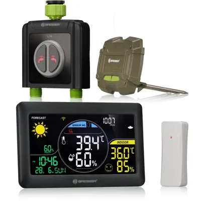 Sistema de Riego Doble Smart Garden Smart Home - Bresser