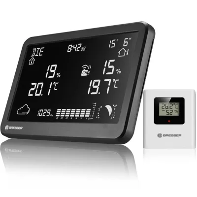 Estación Meteorológica Inalámbrica MeteoTemp TBH - Bresser