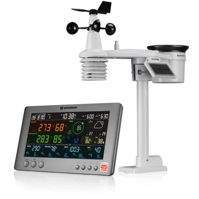 Estación Meteorológica Inteligente Tuya Profi con Sensor 7 en 1 - Bresser