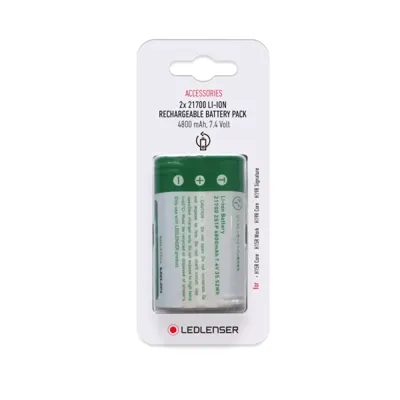 Recargable 2 X 21700 LI-ION 4800 mAh - Led Lenser