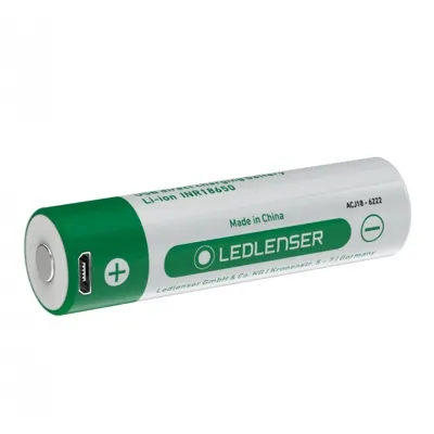 Recargable 18650 Carga Directa Micro USB para Linterna TAC6R - Led Lenser
