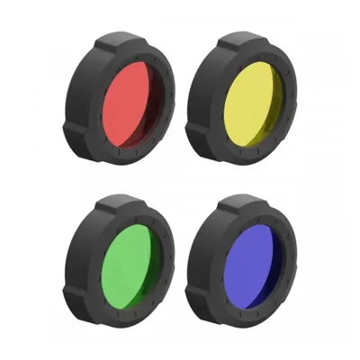 Set de 4 Filtros de Colores Valido para: H5, H5R CORE, COLOR: - Led Lenser