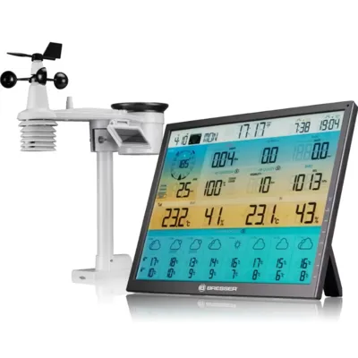 Estación Meteorológica 4CAST XL 7 en 1 de 8 Días con Sensor Solar - Bresser