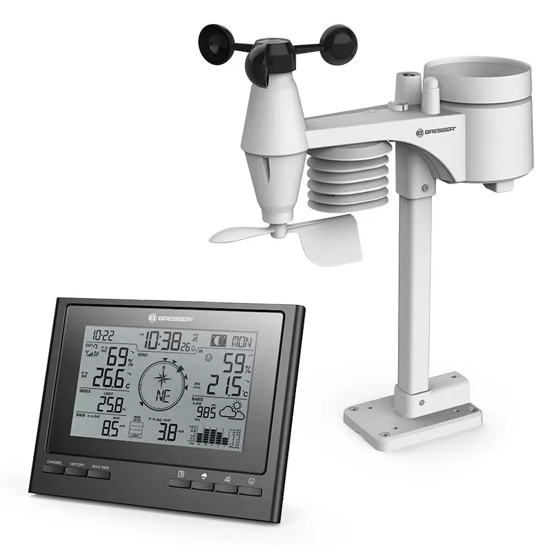Bresser ClimateScout RC 7 en 1 · Negro