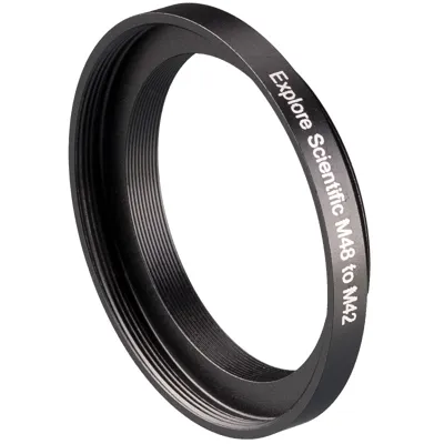Adaptador Reductor T2 de M48X0.75 a M42X0.75 - Explore Scientific