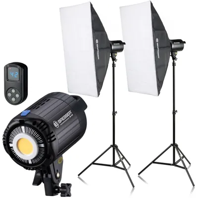 BR-60S COB LED Luz Diurna-Set 60W - Bresser
