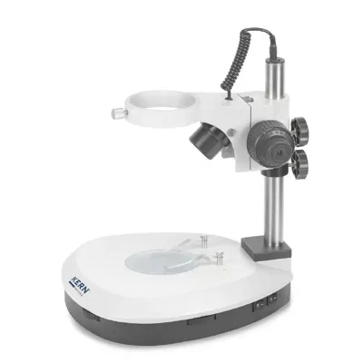 Stereomicroscope Stand (Pillar) with Incident and Transmitting Illumination - Kern Optics