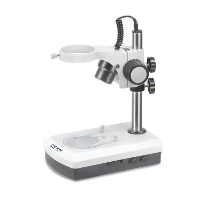 Stereomicroscope Stand (Pillar) with Incident and Transmitting Illumination - Kern Optics