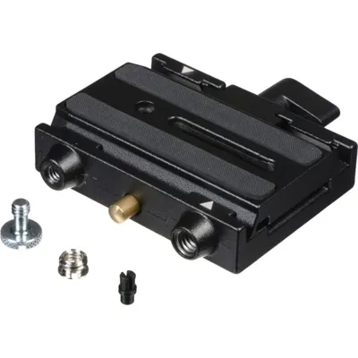 Adaptador para Zapata Rápida Corredera. Incluye Zapata 501PL - Manfrotto