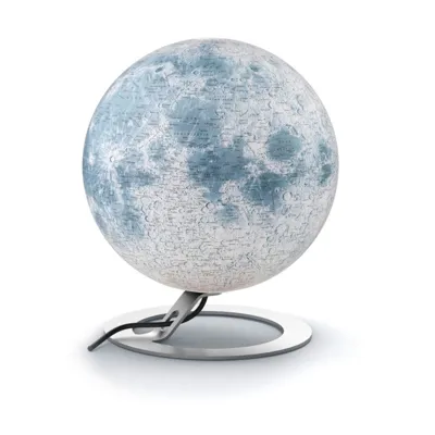 Globo con Mapa de la Luna - DiProgress