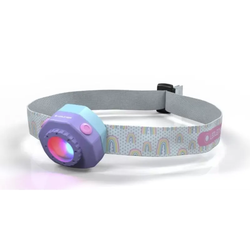 Led Lenser Frontal Kidled 4 Recargable · Morado