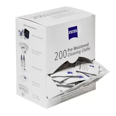 Toallitas Húmedas de Limpieza Caja (200 Uds) - Zeiss