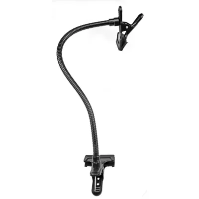 BR-20 Cuello de Cisne con Abrazaderas - Bresser