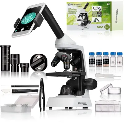 Microscopio con Aumento 40X-2000X - Bresser Junior