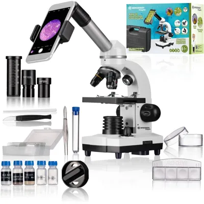Microscopio Escolar Bresser Youngster Biolux SEL con Maletín Duro - Bresser Junior