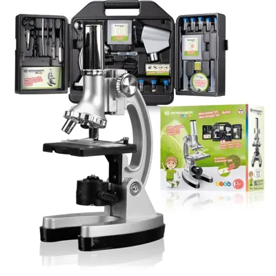 Microscopio Biotar 300X-1200X (con Maleta) - Bresser Junior