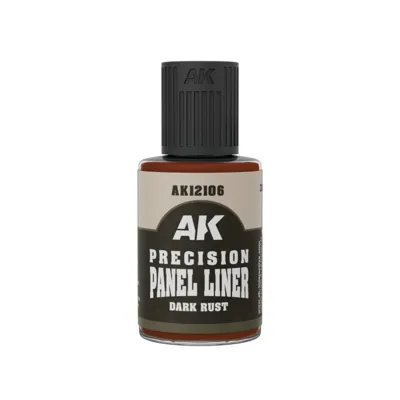 Precision Paneliner Dark Rust - AK - AK Interactive