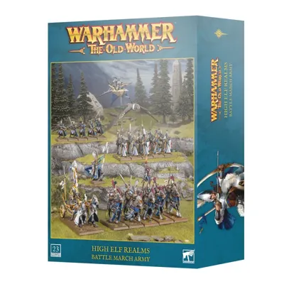 Battle March Army: High Elf Realms - Games Workshop