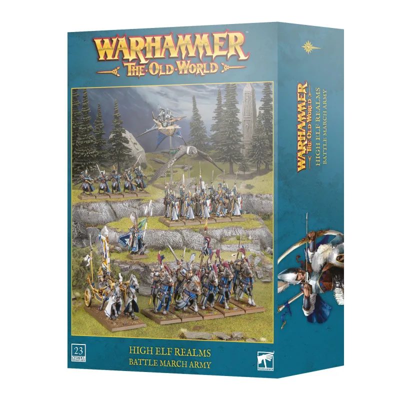 Games Workshop Battle March Army: High Elf Realms