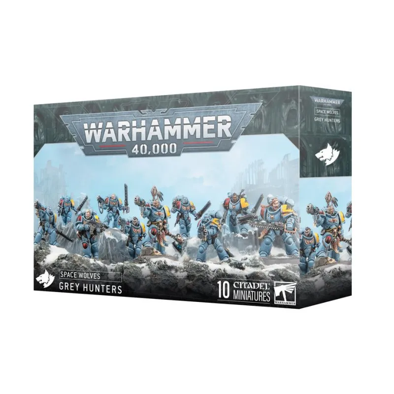 Games Workshop Cazadores - Lobos Espaciales · Gris