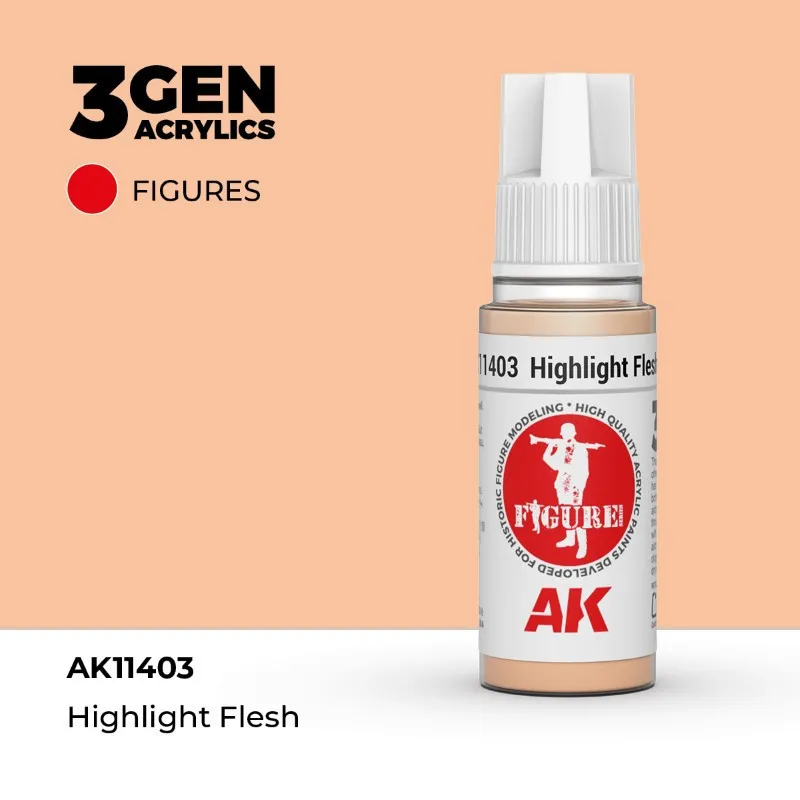 AK Interactive Figures: Highlight Flesh – AK