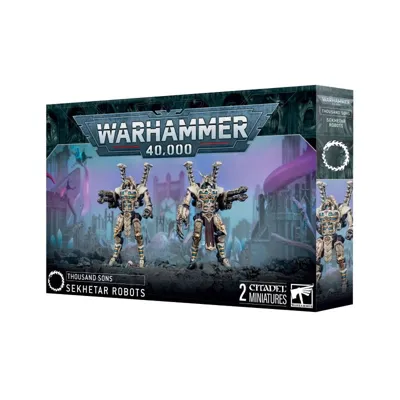 Robots Sekhetar - MIL Hijos - Games Workshop