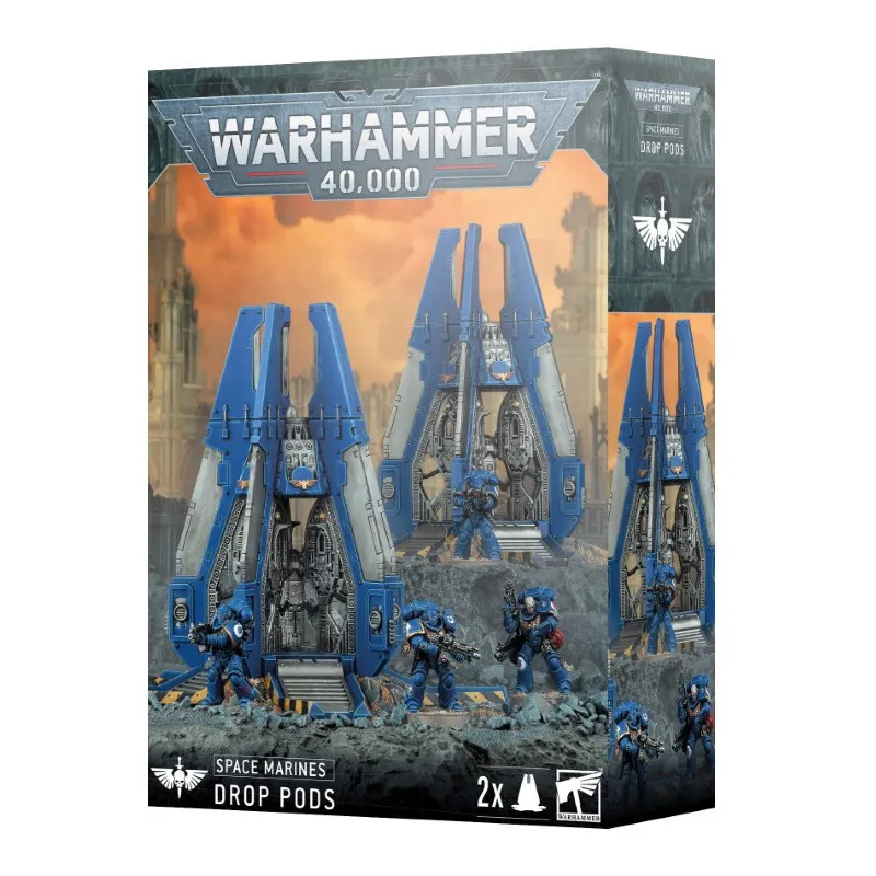 Games Workshop Cápsulas de Desembarco - Marines Espaciales