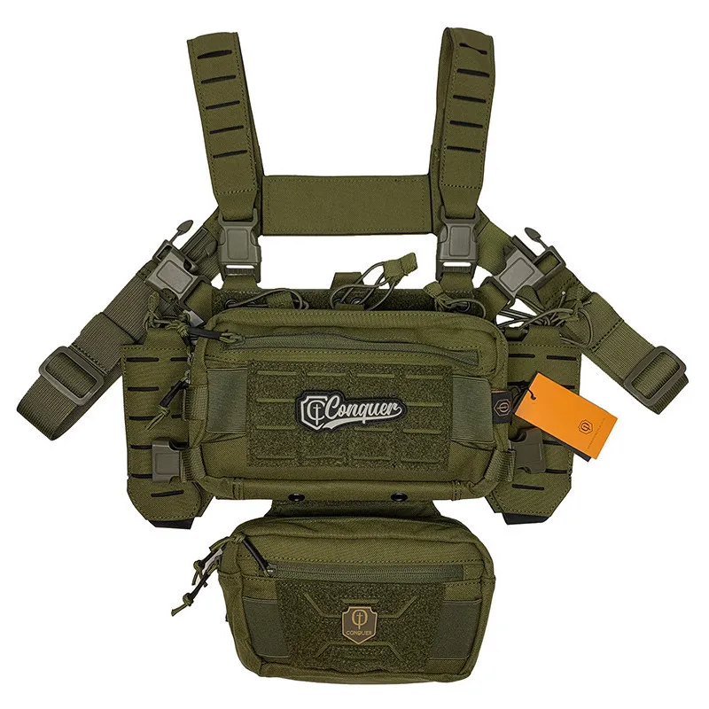 Conquer Chest Rig Titan · Verde / OD