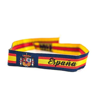 Pulsera Bandera España Cinta - Foraventure