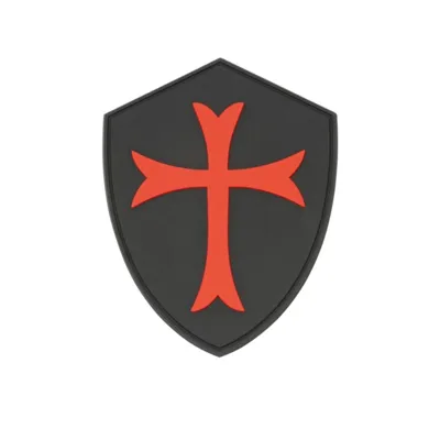 Cross 7×9 cm con Velcro - Barbaric