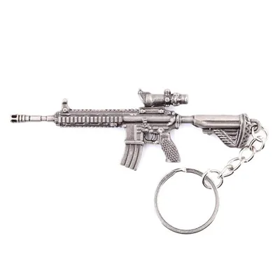 LLavero Fusil 416 - 9 cm Metálico - BLOOD HERITAGE