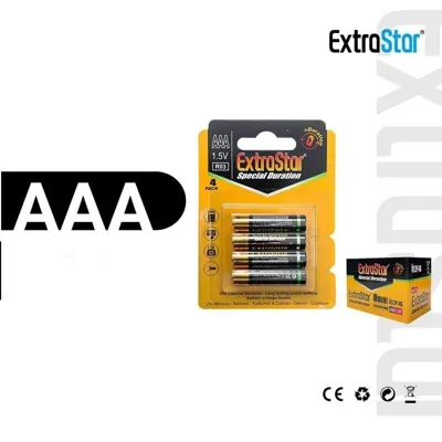 Pila Aaa 1.5V 4 Unidades Extrastar - Otras Marcas