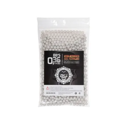Bolas No Bio 0,36g 1000 BBs - Perla - Duel Code