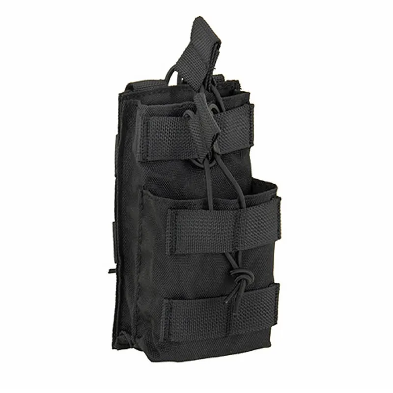 8Fields M4 MOLLE Simple Doble · Negro