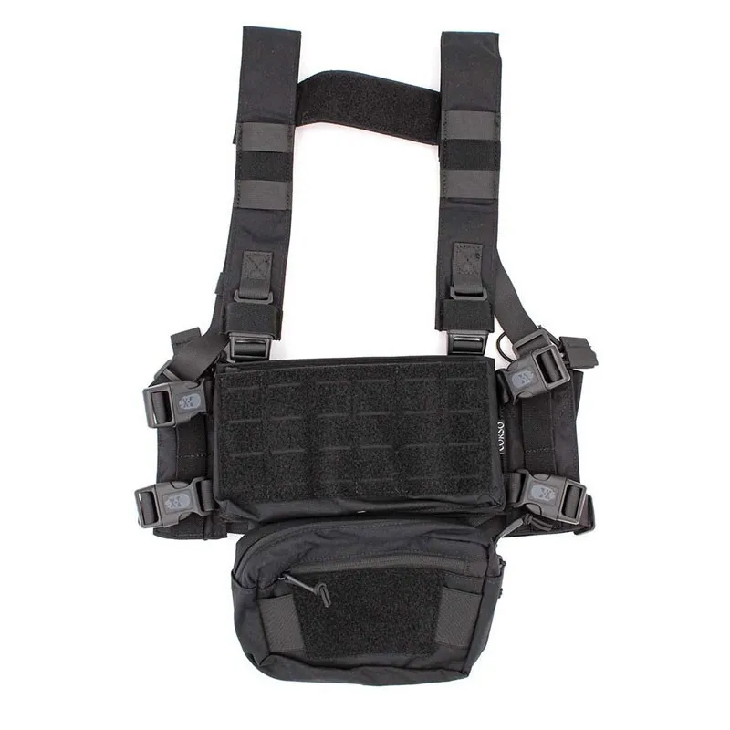 Corso Chest Rig Flint MK2 Láser · Negro