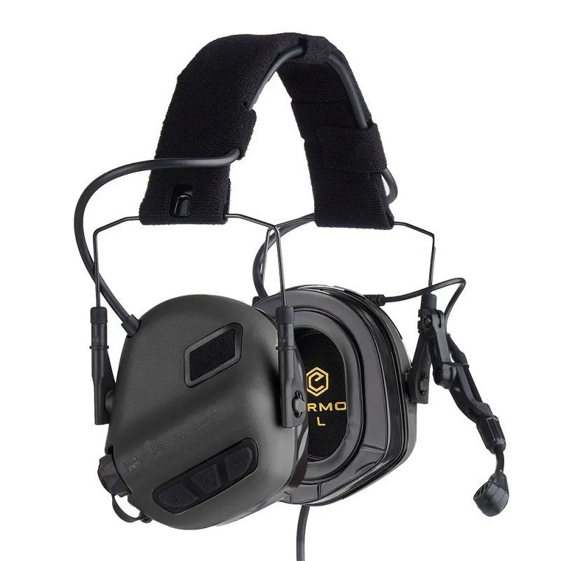 Earmor M32 Plus mod4 Auriculares Tacticos · Negro