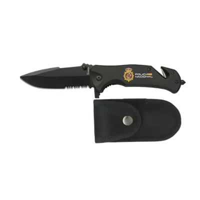 Navaja Albainox Policía Nacional Color Hoja 8 cm - Martínez Albainox