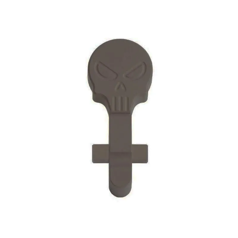Gate Bolt Catch Calavera · Gris