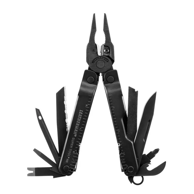 Leatherman Multiherramienta SUPER TOOL 300m · Negro