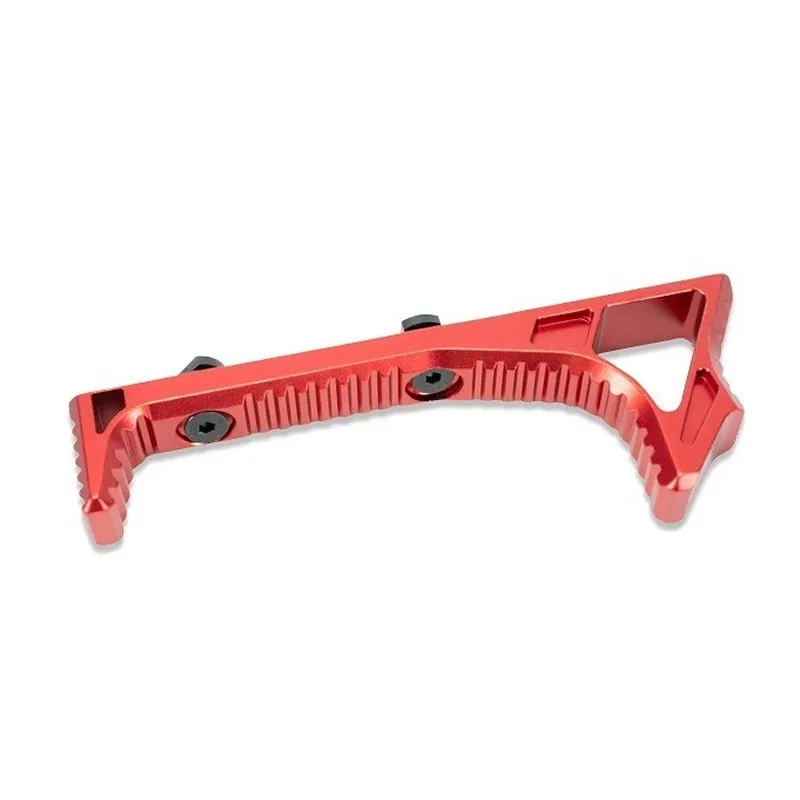 Grip Angular Multifuncional Metálico Compatible con M-LOK · Rojo
