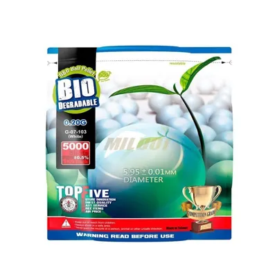 Bolas Bio 0,20g 5000 Bolas - G&G