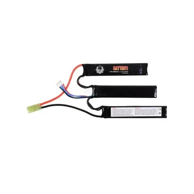 LIPO 11.1 V 1100 mAh 25C-50C - 3 Modulos - Duel Code
