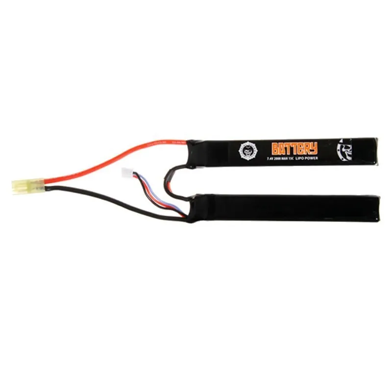 Duel Code LIPO 7.4V 2000 mAh 15C